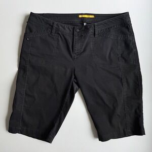 LOLE 13"‎ Bermuda Shorts Womens 12 (36" W) Black Casual Mid-Rise Golf Outdoor
